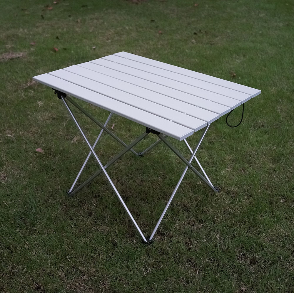 Caravan Supplies Portable Outdoor Aluminum Alloy Folding Table Barbecue Table Wild Camping Table Picnic Folding Table-Taobao