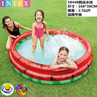 58448 Аршюлоновый пруд+насос для ног+5 шарик толстый плоский дно