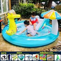 Бассейн крокодила+электрический насос+подарочный пакет