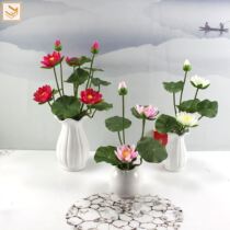 Buddha flower simulation lotus flower for Buddha lotus flower bouquet simulation lotus flower for Buddha flower simulation flower fake lotus flower simulation flower