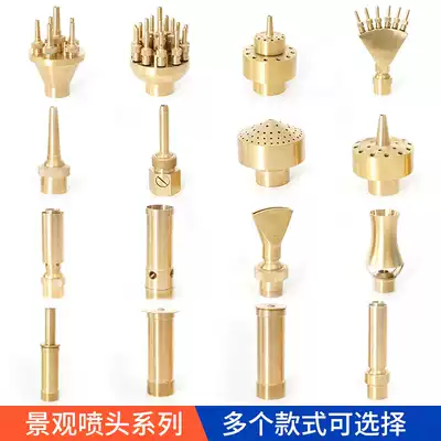 Fountain nozzle Water landscape nozzle Yongquan Yongquan music rockery pool Fish pond Mushroom fountain Universal nozzle