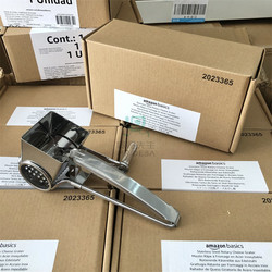 Foreign Order! Stainless Steel Hand-Cranked Cheese Grater, Cheese Shredder, Chocolate Grater