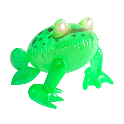 Frog Balloon Children Will Glow Bounce Lonely Inflatable Frog Night Market Wholesale Street Stall PVC Inflatable Toys