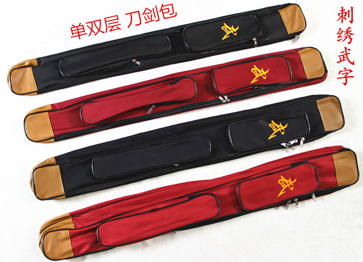 Taipole sword bag sword cover canvas martial art knife sword bag sword bag waterproof adjustable back pocket knife bag sword bag