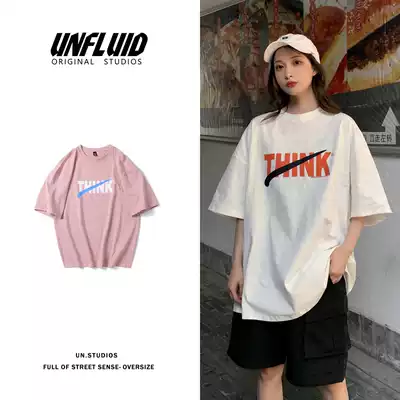 White t-shirt women's summer loose 2021 new trend bf Hong Kong flavor net red chic top ins super fire hip-hop short-sleeved