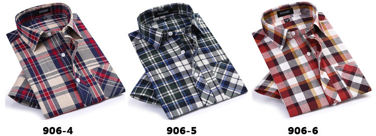 Mùa hè cho nam Áo sơ mi kẻ sọc ngắn tay trung niên Dad Pack Thin Cotton Old Man Áo ông nội Ngày của cha áo sơ mi nam kẻ sọc