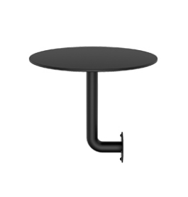 Nordic leaning against wall Wall-mounted Joy Tea Table Sweet Milk Tea Shop Café Casual Area Cassette Marble Small Round I-Taobao