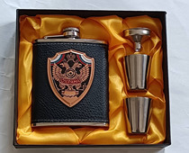 Wine bottle set 7 oz 304 stainless steel wine bottle portable bar gift