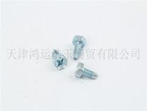 GB6563 triangle tooth locking screw outer hexagonal cross triangle M6 * 8 6*10 6*12 6*16 6*20