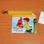 Nhật Bản Disney chính hãng Bộ tài liệu kính thiên văn Winnie the Pooh Pooh Bộ thẻ giao thông IC ví nữ