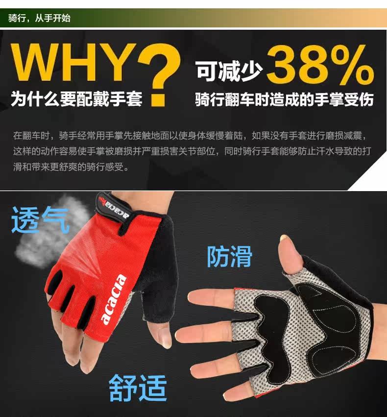 Gants pour vélo mixte - Ref 2239707 Image 7