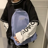 Сумка через плечо, нейлоновый брендовый школьный рюкзак для отдыха, в корейском стиле, простой и элегантный дизайн, подходит для студента