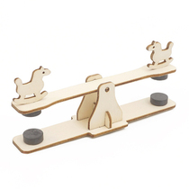 Magnetic Stilts Board Experimental Toys Kindergarten Tech Small Productions Science Stem Children Elementary School Students Fun Invention