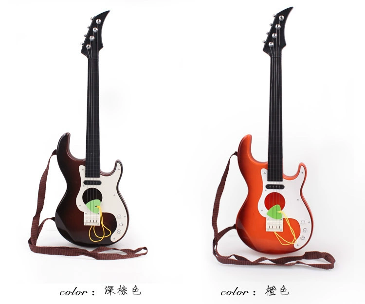 Trẻ em của đồ chơi đàn guitar có thể chơi mô phỏng mini ukulele cụ đàn piano đàn ông và phụ nữ bé âm nhạc guitar nhỏ nó