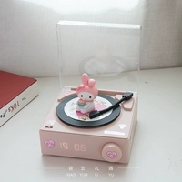 [Подарочный пакет] Розовый динамик для будильника Girly + модель мелодии B + наклейки ❤ Трехлетняя гарантия