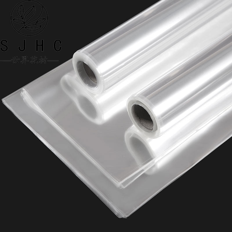 Transparent packaging paper Flowers transparent glass paper packaging paper packaging paper bouquet transparent packaging paper plastic