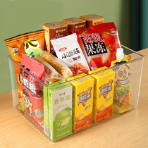 Transparent Snacks Intake Box Desktop Living Room Storage Debris Acrylic Book Tea Table Shelf Fruit Finishing Boxes