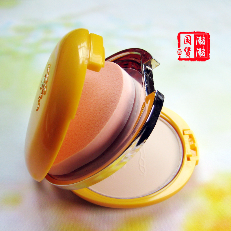 Hàng cổ điển Trung Quốc nàng tiên cá Trung Quốc ướt và khô bột bánh 10g set kem nền trang điểm trắng che khuyết điểm - Bột nén phấn canmake