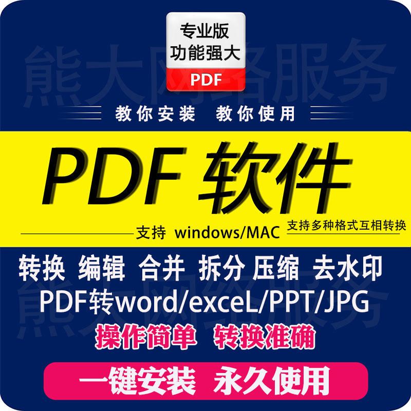 PDF Editor conversion word conversion into picture sheet PPT Online Modification mac Merger JPG splitting software tool