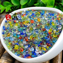 Natural crystal gravel DIY handmade paste with fine selection 2-4mm crystal sand-painted glue painting decorative vase