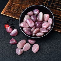 Natural Purple Powder Crystal Crushed Stone Large Grain Swing Piece Purple Powder Crystal Fish Tank Flower-making Ornamental Stone Ore Specimen