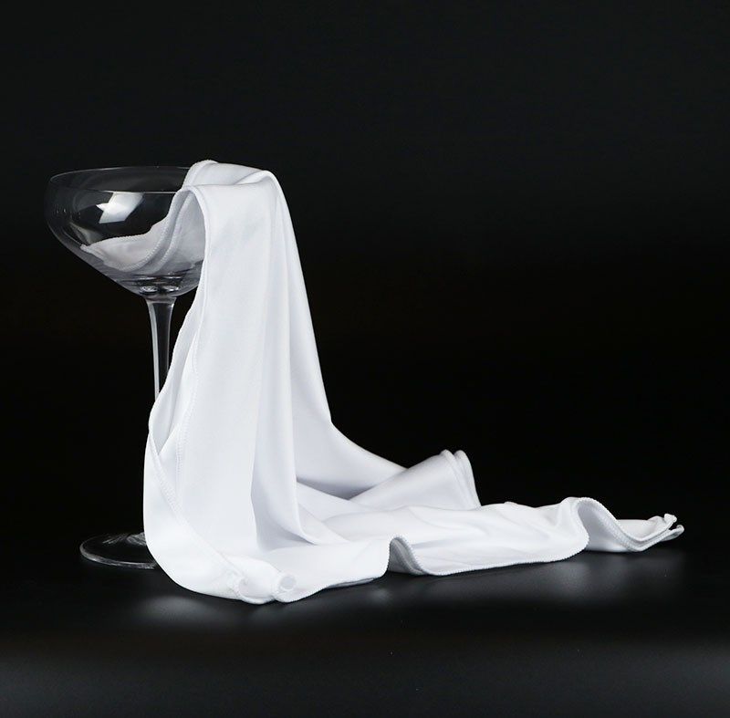 Cup wiping cloth Nano non-hairy mouth cloth Bartender special and red wine glass cup wiping cloth Absorbent mouth cloth