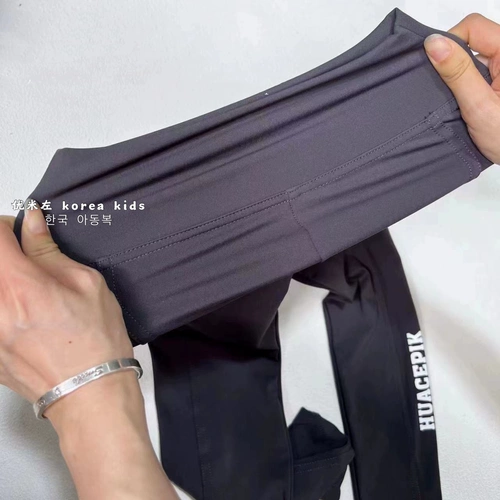 Леггинсы, осенний детский комбинезон, детская одежда, подходит для подростков, в обтяжку