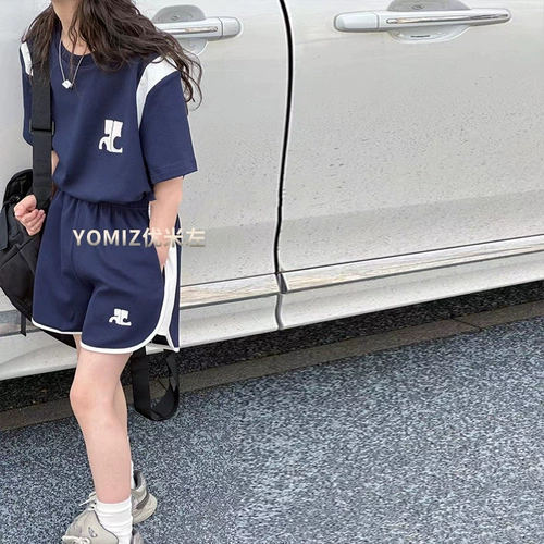 Летний комплект, детские шорты, летняя одежда, детская одежда