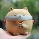Shiba Inu Quick Creative Ceramic Tea Travel Set Outdoor Portable Kung Fu Teapot Souvenir Birthday Gift