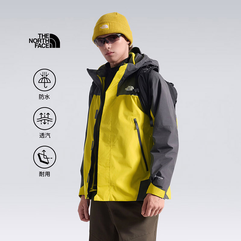 Thenorthface North Face Fleece Liner Three-In-One Jacket Men's Snow Rock Gtx Waterproof 26 New Model 8Drf