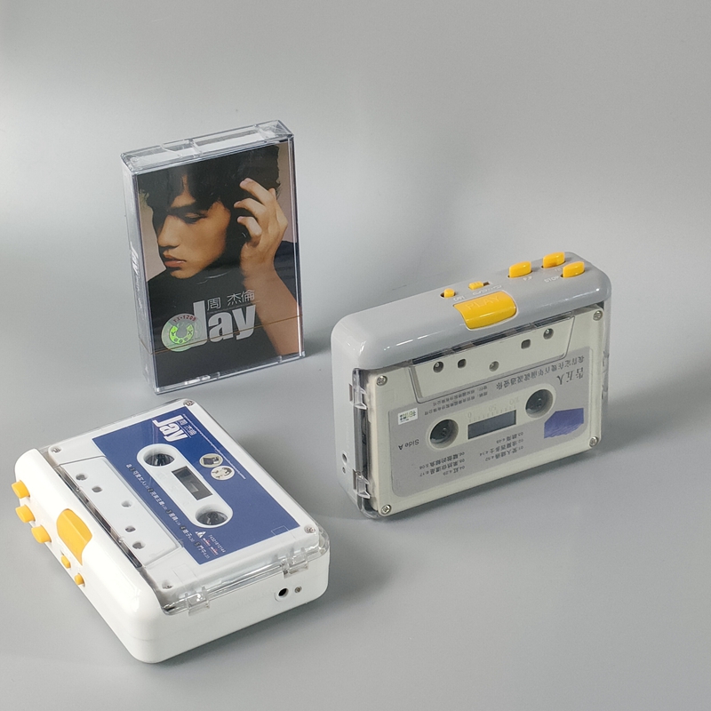 Nostalgic tape machine Walkman vintage play cartridge machine automatic flip USB power supply full Jay Chou