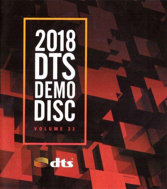 2018 DTSX test Vol 22 (4K UHD) (HDR) (DTS:X) Blue CDs