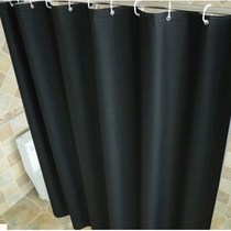waterproof  black Shower Curtain bath Window shade curtain