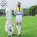 Mùa hè 2018 mới MEETGOLF quần áo golf nữ phù hợp với áo vest không tay áo ngắn váy 	mua túi đựng gậy golf Golf
