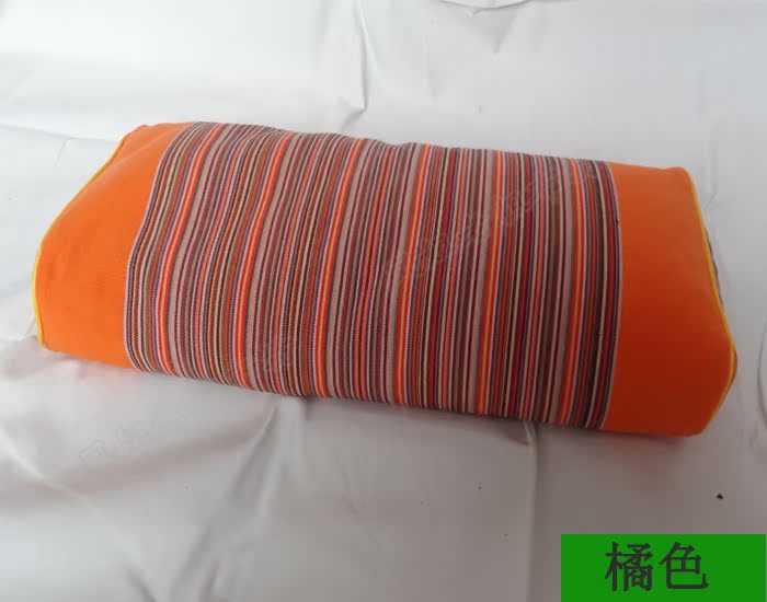 Cotton cũ thô vải kiều mạch Gối Sửa chữa gối chăm sóc sức khỏe cổ tử cung Mingmu đầy đủ gối kiều mạch đặc biệt cung cấp gối cao su non cho người lớn