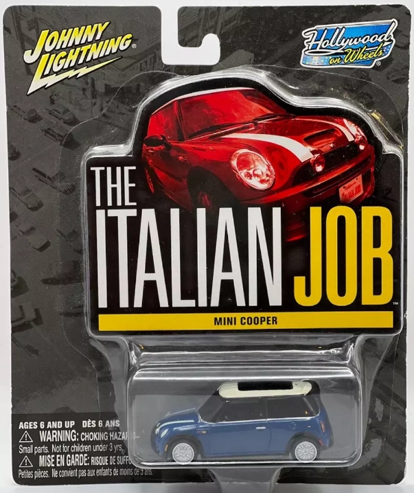 1:64 Johnny Steed Movie Stunt Car Bmw Mini Cooper S Mud Version Kyosho