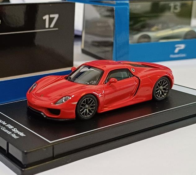 1:64 Porsche 918 Spyder Dow Tm Hot Wheels Postercars