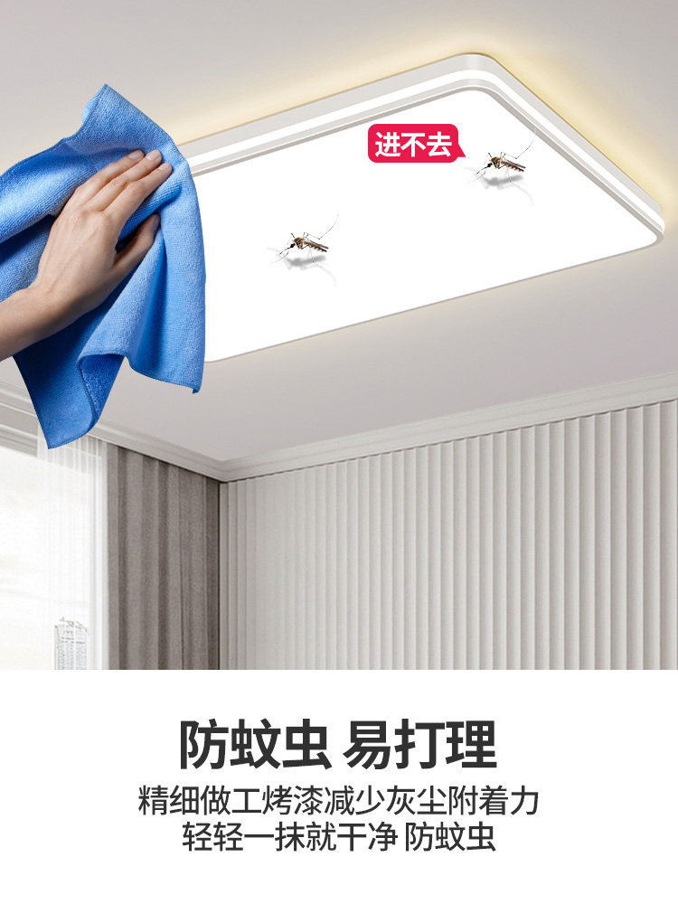 Living Room Main Light 2025 New Elegant Simple Modern Led Ceiling Light Home Bedroom Light Zhongshan Lighting Package