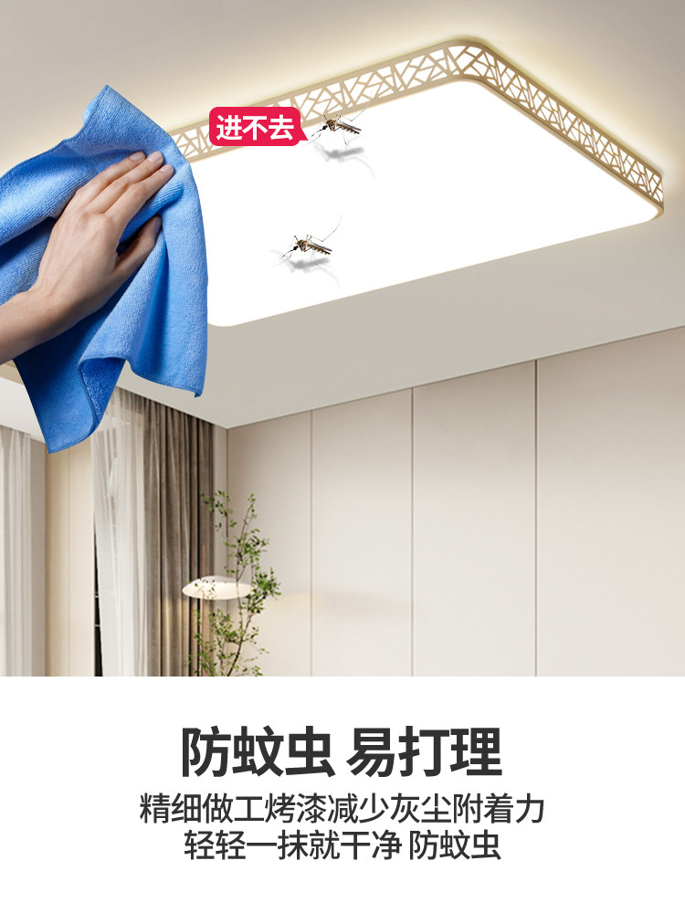 Living Room Ceiling Lamp 2025 New Ultra-Thin Led Modern Simple and Elegant Room Bedroom Hall Lamp Zhongshan Lighting Fixtures