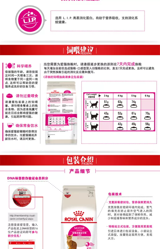 Thức ăn cho mèo hoàng gia hương vị toàn năng vào thức ăn cho mèo 2kg4 kg thú cưng ngoáy miệng Anh cộng với thức ăn cho mèo Philippines 25 tỉnh - Cat Staples