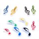 Treble clef eighth note shape clip music score book clip score clip note clip piano music stand information folder