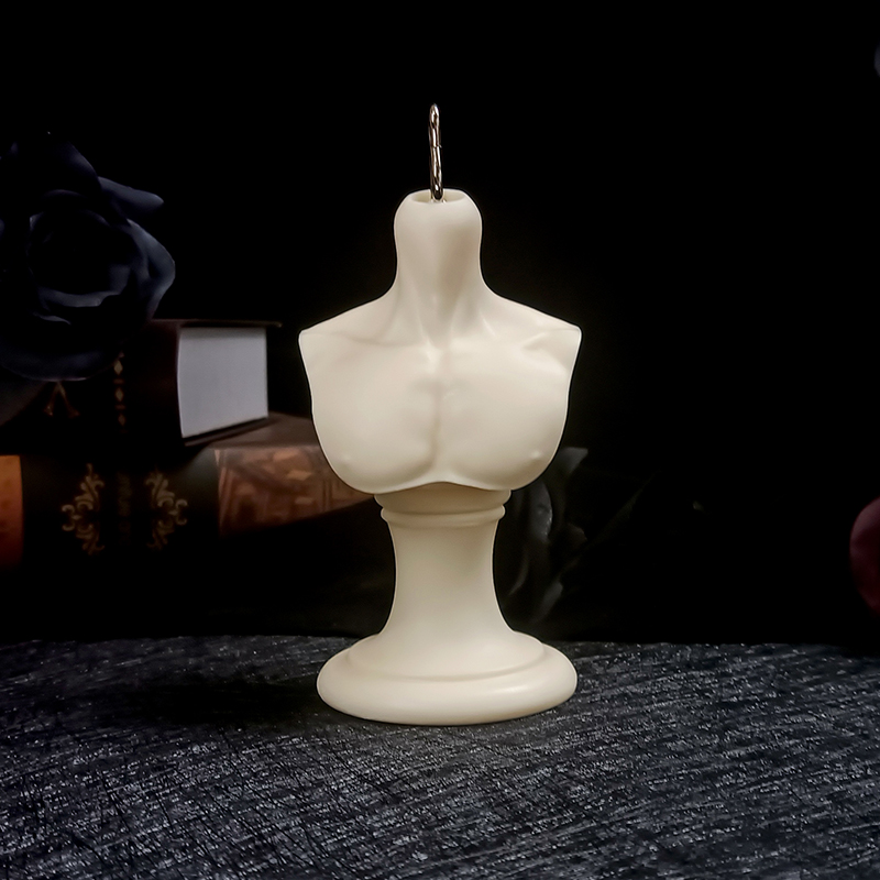 bjd male chest uncle 3 points 4 points decoration homemade baby head display stand MOCHU DOLL original muscle male head