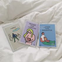 naiyoustore Korea ZPZ designer illustration postcard sold out