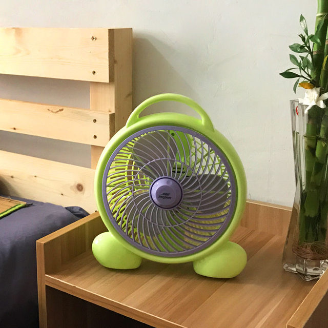 Meishier ພັດລົມໄຟຟ້າຂະຫນາດນ້ອຍ desktop mini plug-in silent fan ນັກສຶກສາຫໍພັກ rotating leaf fan home bed