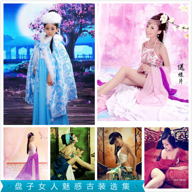 Photo Gallery charming antique theme photography background Plate women take real photo background Chinese wind background