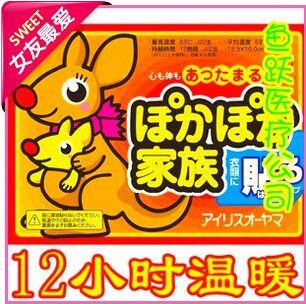 袋鼠暖宝宝大号发热贴暖宫贴考拉一贴热保暖贴寒冷美丽不冻人暖心