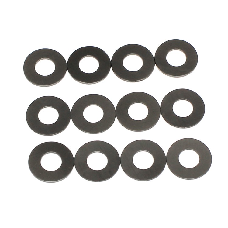 Manufacturer direct selling inner diameter M6 M8 M15 gasket nylon graphite nylon black plastic ultra-thin flat pad material gasket