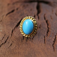 Чистый 18 -километровый золотой сингл