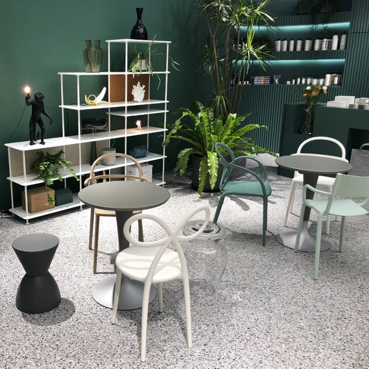 Стул qeeboo意大利进口ribbon 椅子创意装饰蝴蝶结餐椅北欧时尚网红椅