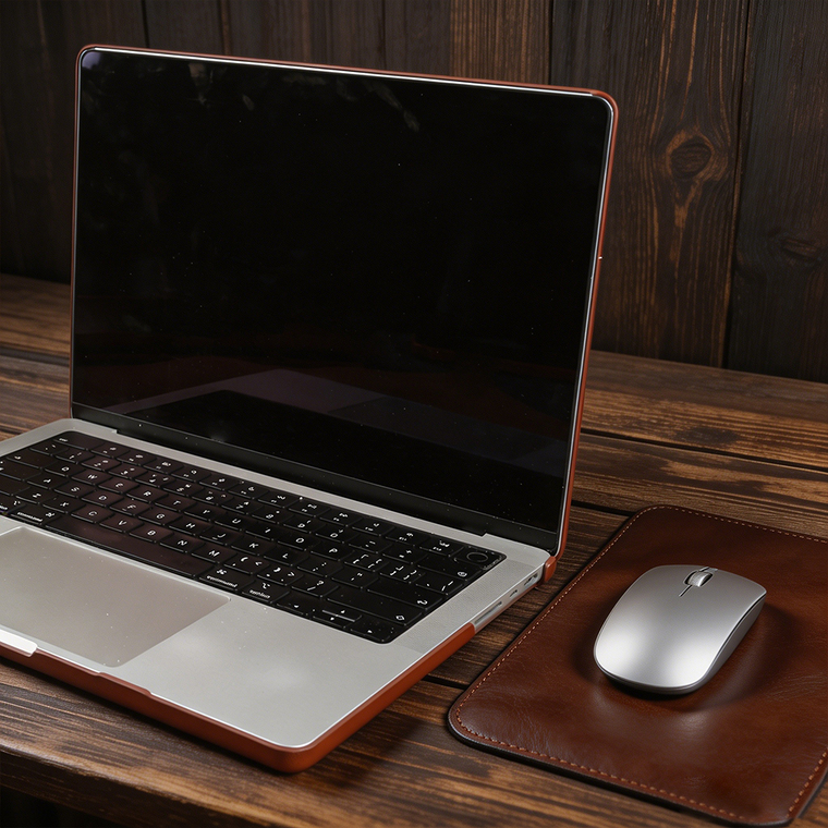 Oil Wax Genuine Leather MacBook Pro 14″, 16″ 2026 M5 M4, Macbook Air 13.6″, 15.3″M3 M2 iPhone Case